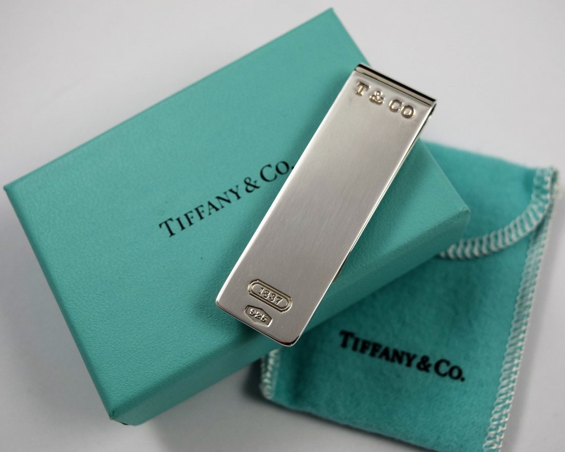 Tiffany & Co Sterling Silver Money Clip (1 of 2)