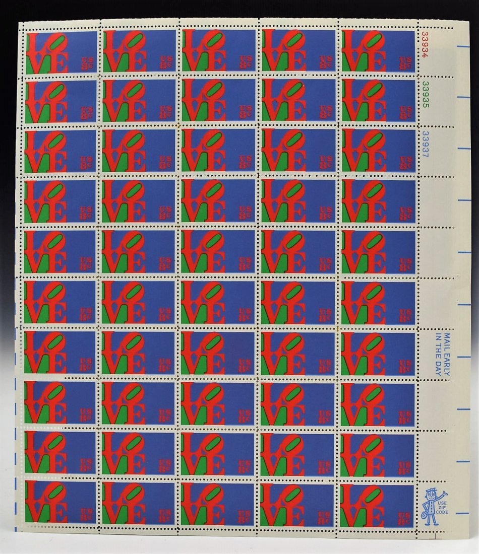 Robert Indiana Stamps (1 of 1)