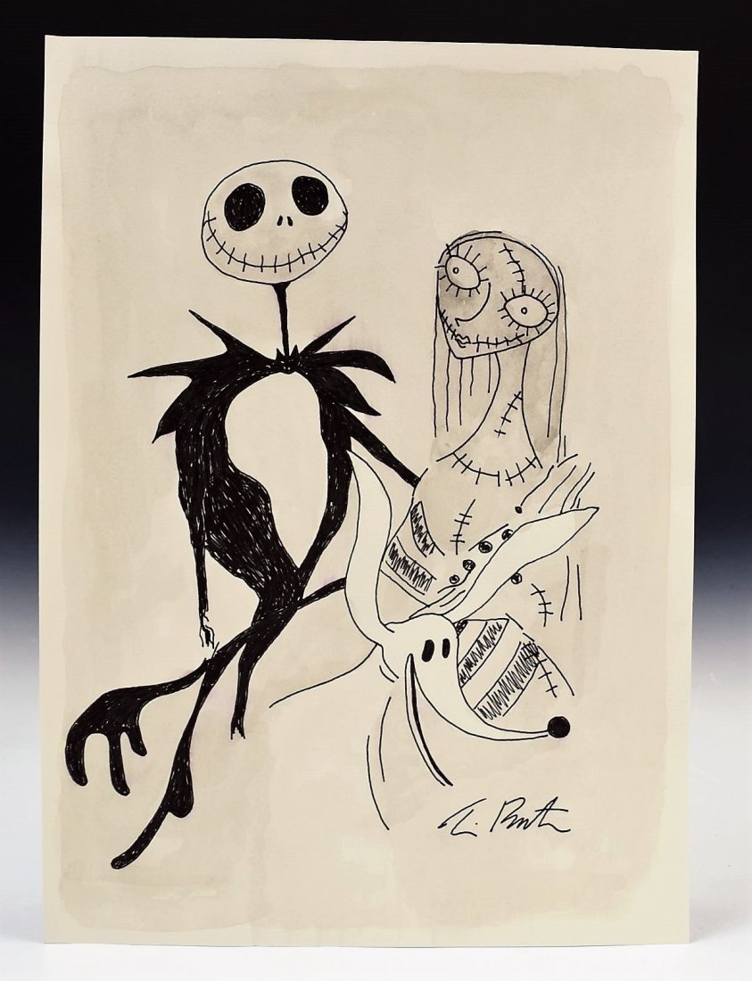 Tim Burton Drawing (1 of 2)