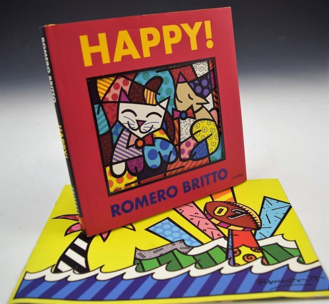 Romero Britto Signed Book (1 of 2)