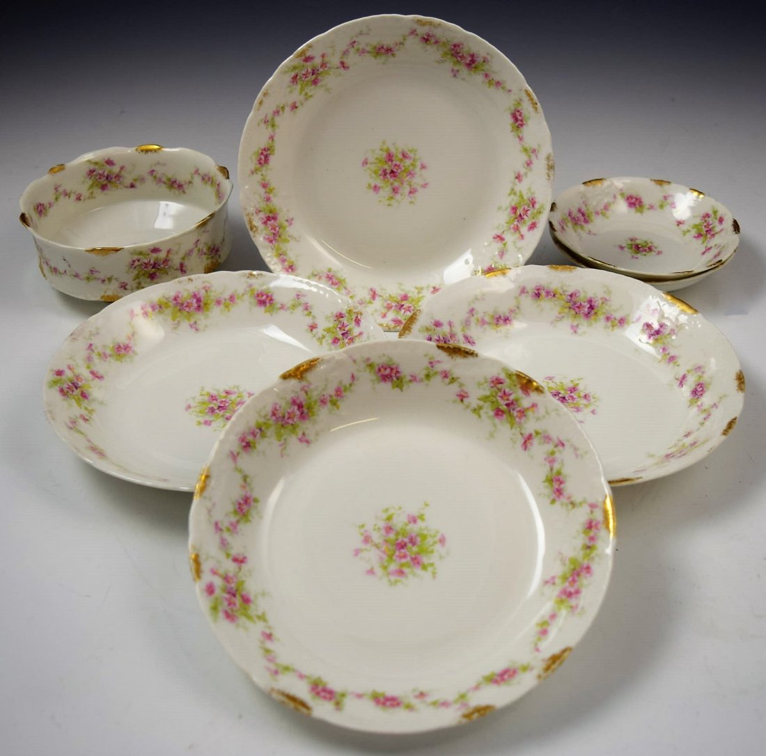 Limoges Porcelain Set (1 of 4)