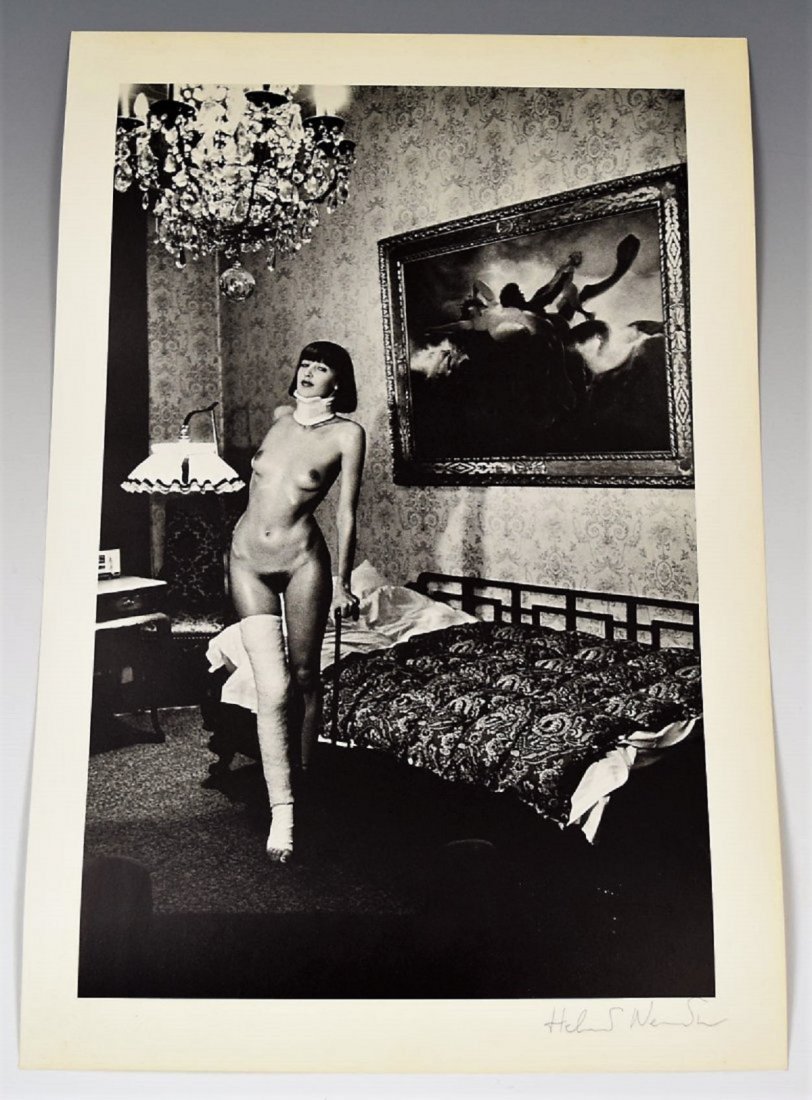 Helmut Newton Signed (1 of 3)