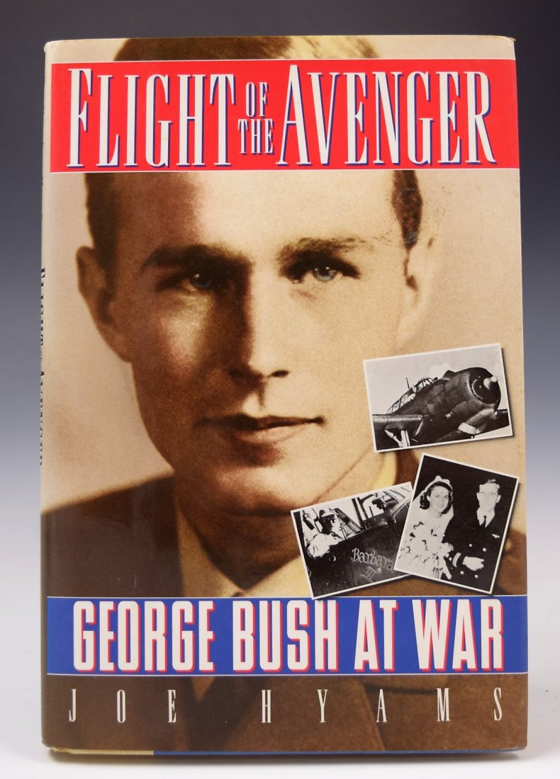 George Bush and Joe Hyams Signed Book (1 of 3)