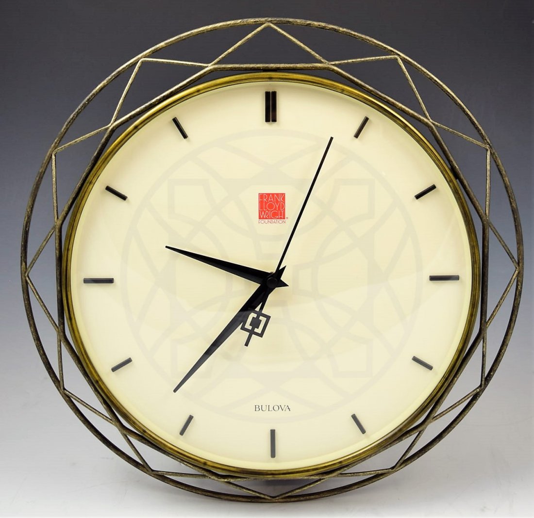 Frank Lloyd Wright Clock (1 of 2)