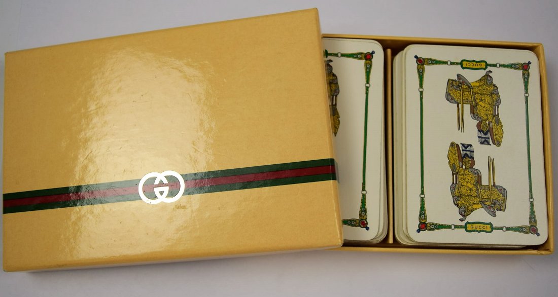Vintage Gucci Playing Cards (1 of 2)