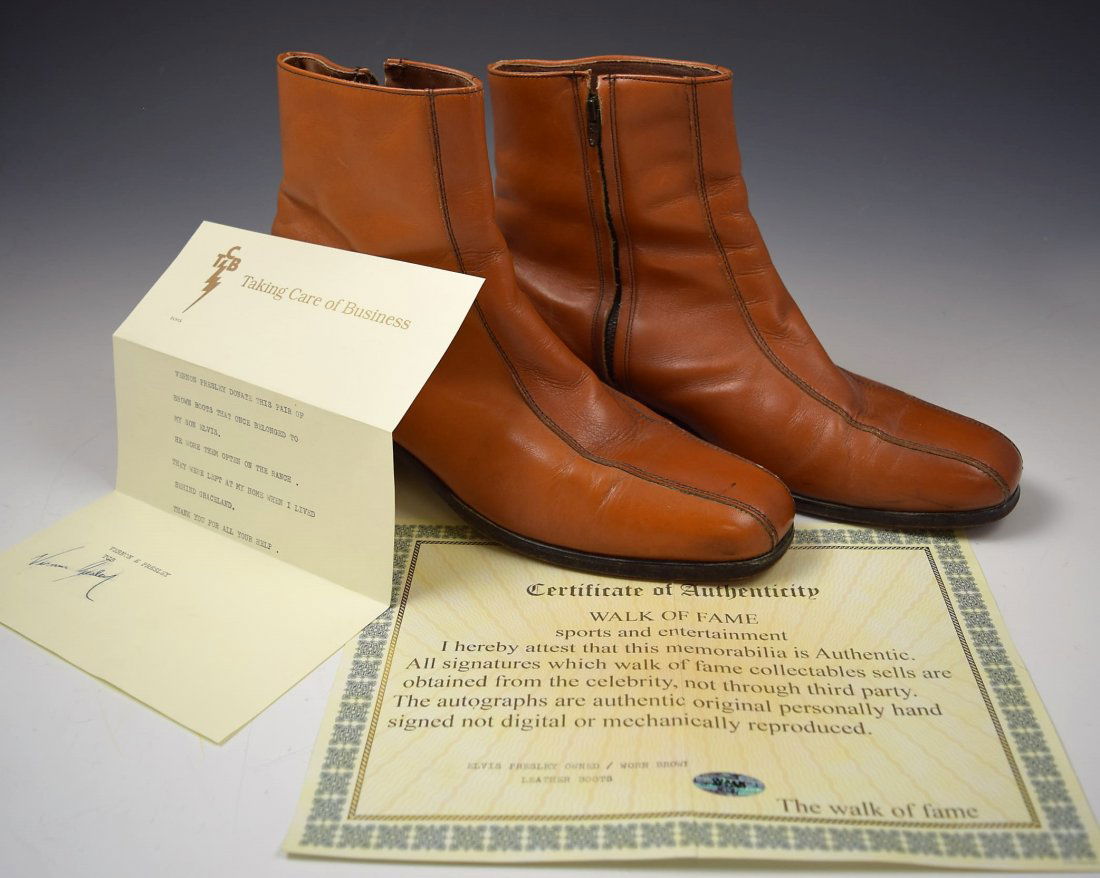 Elvis Presley's Personal Boots (1 of 4)