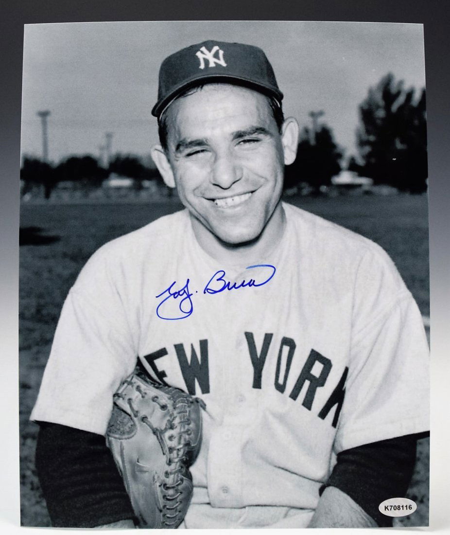 Yogi Berra Signed Photograph (1 of 2)