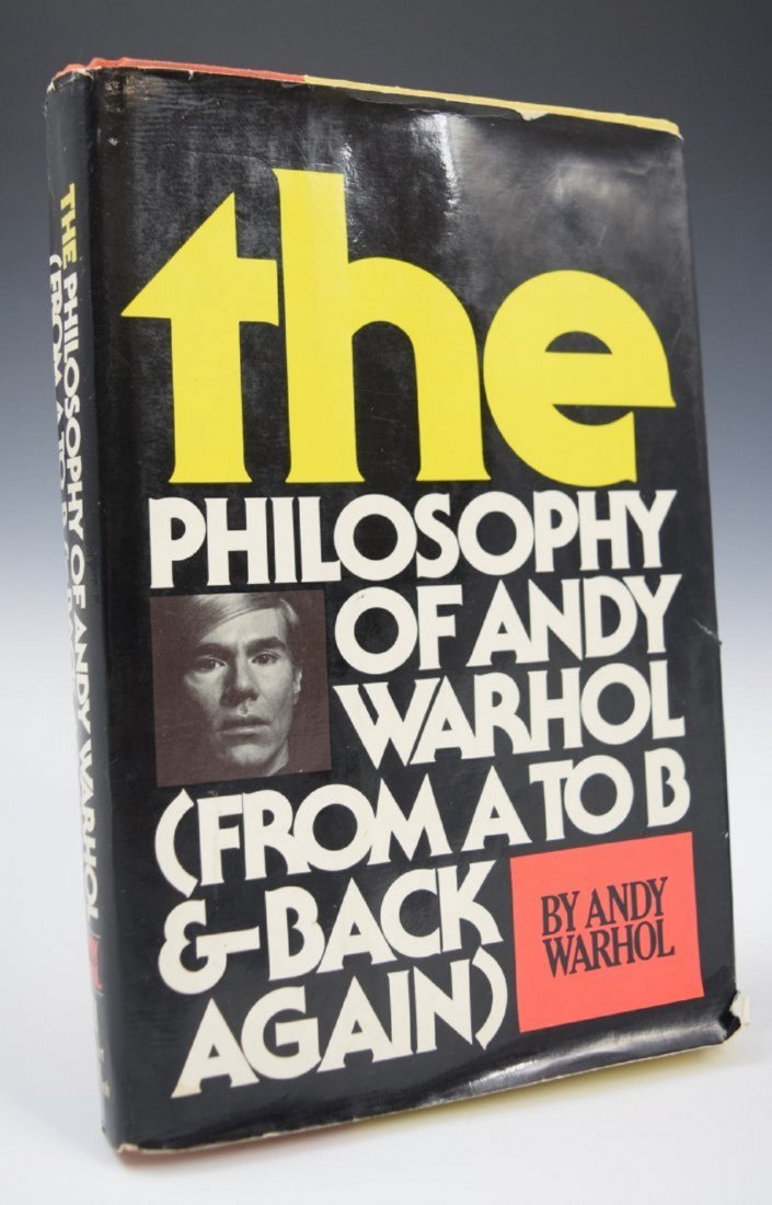 Andy Warhol Signed Book (1 of 3)