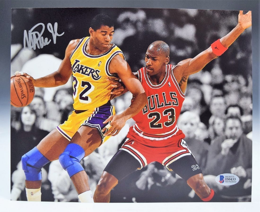 Magic Johnson Signed Photo (1 of 3)