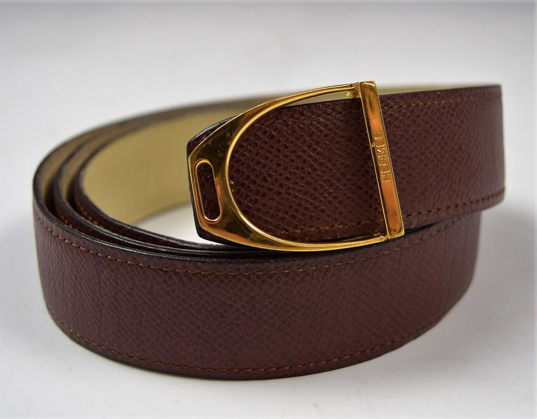 Hermes Leather Belt (1 of 3)