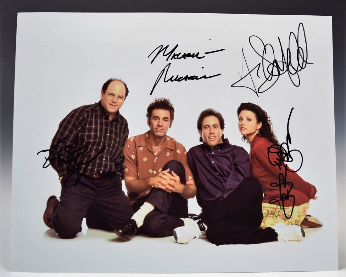 Seinfeld Cast Signed Photograph (1 of 3)