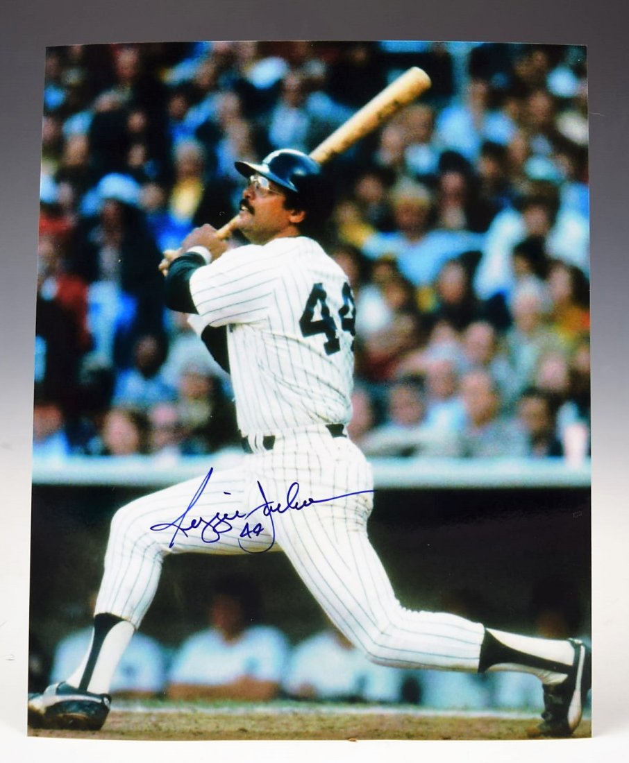 Reggie Jackson Signed Photograph (1 of 3)