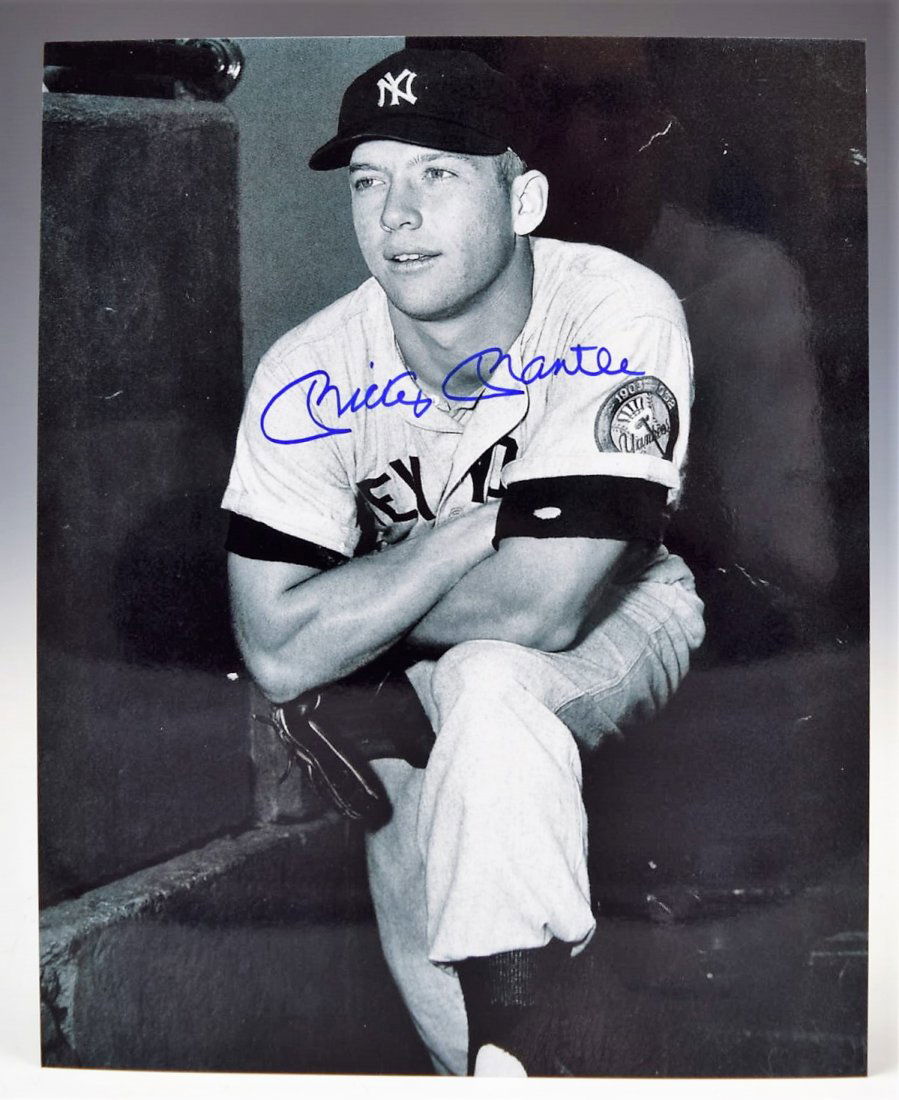 Mickey Mantle Signed Photograph (1 of 3)