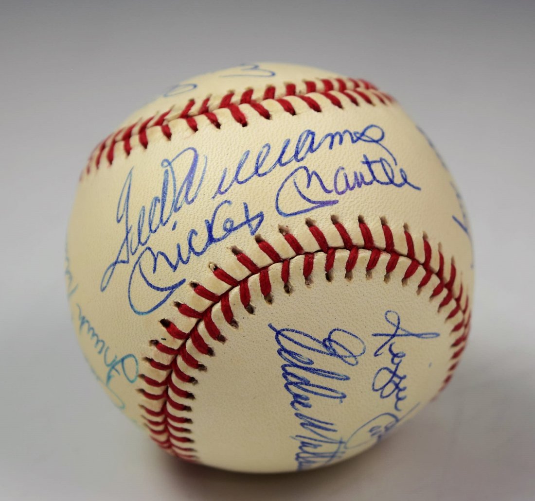 500 Home Run Club Signed Baseball