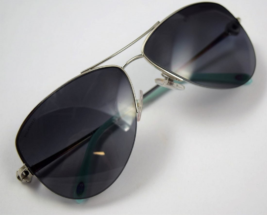 Tiffany & Co Sunglasses: Tiffany & Company Return To Tiffany silver and grey woman's sunglasses
