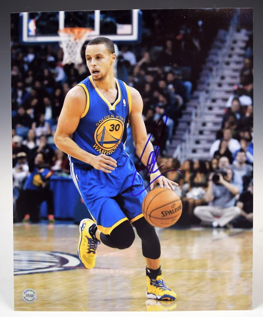 Stephen Curry Signed Photo (1 of 2)