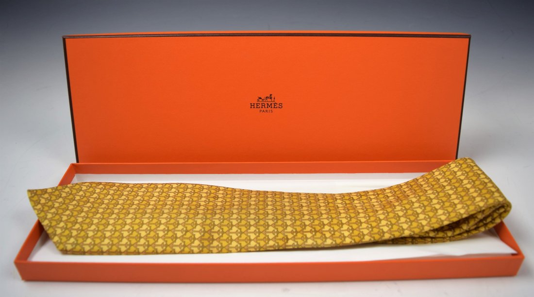 Hermes Silk Tie