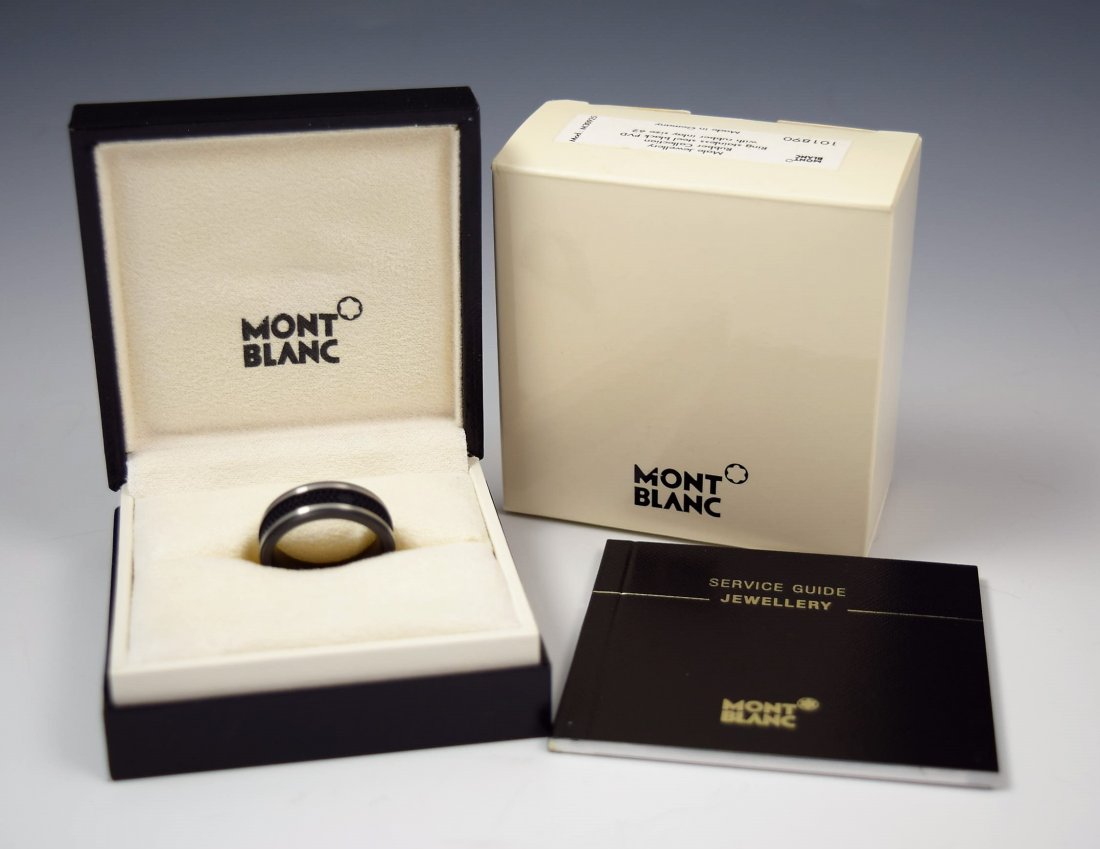 Montblanc Stainless Steel Ring (1 of 2)
