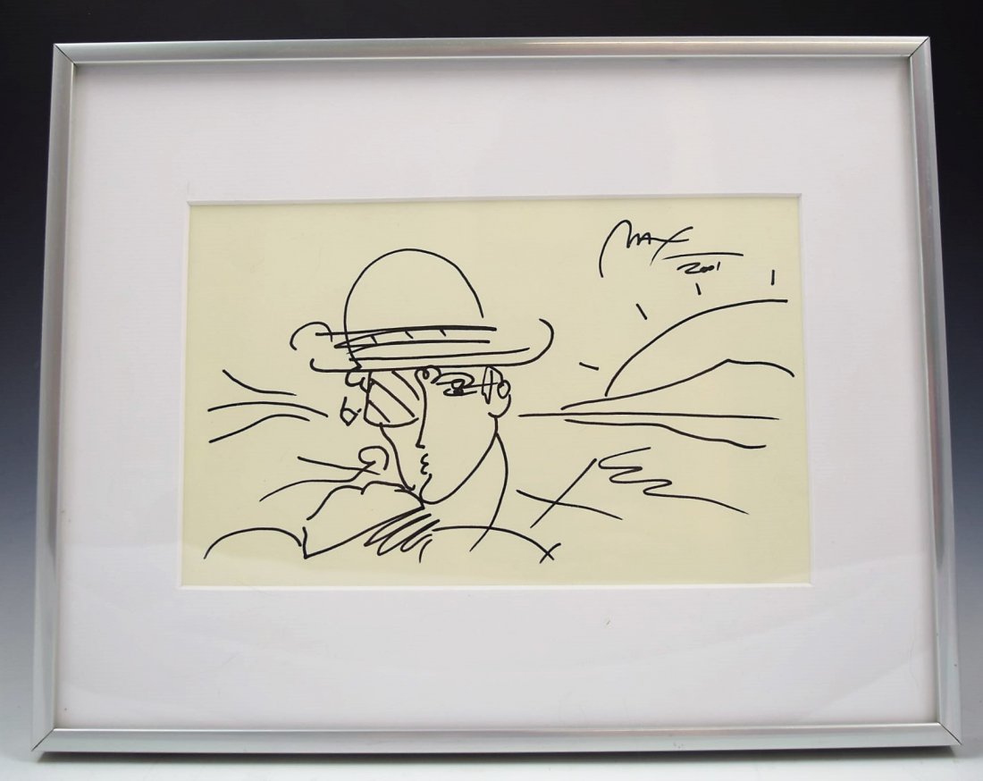 Peter Max Drawing (1 of 2)