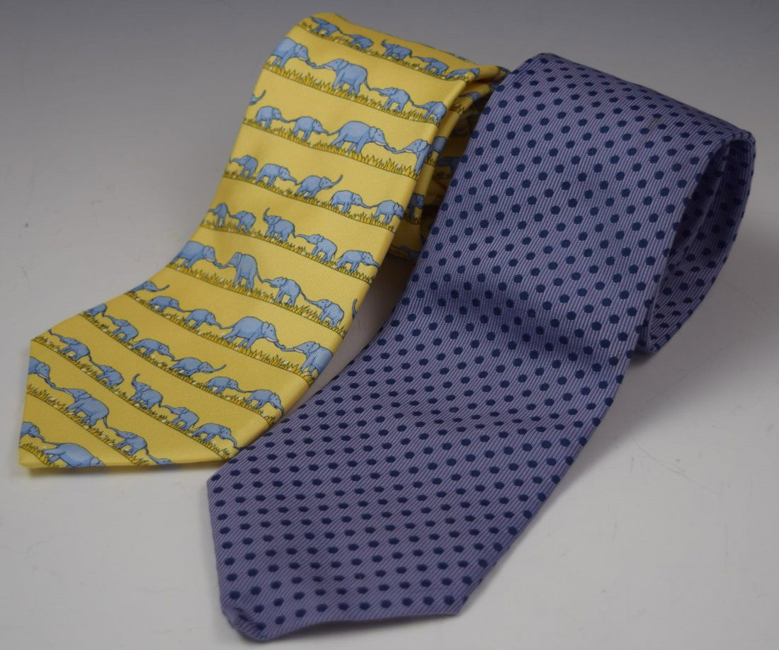 Hermes Silk Ties (1 of 2)