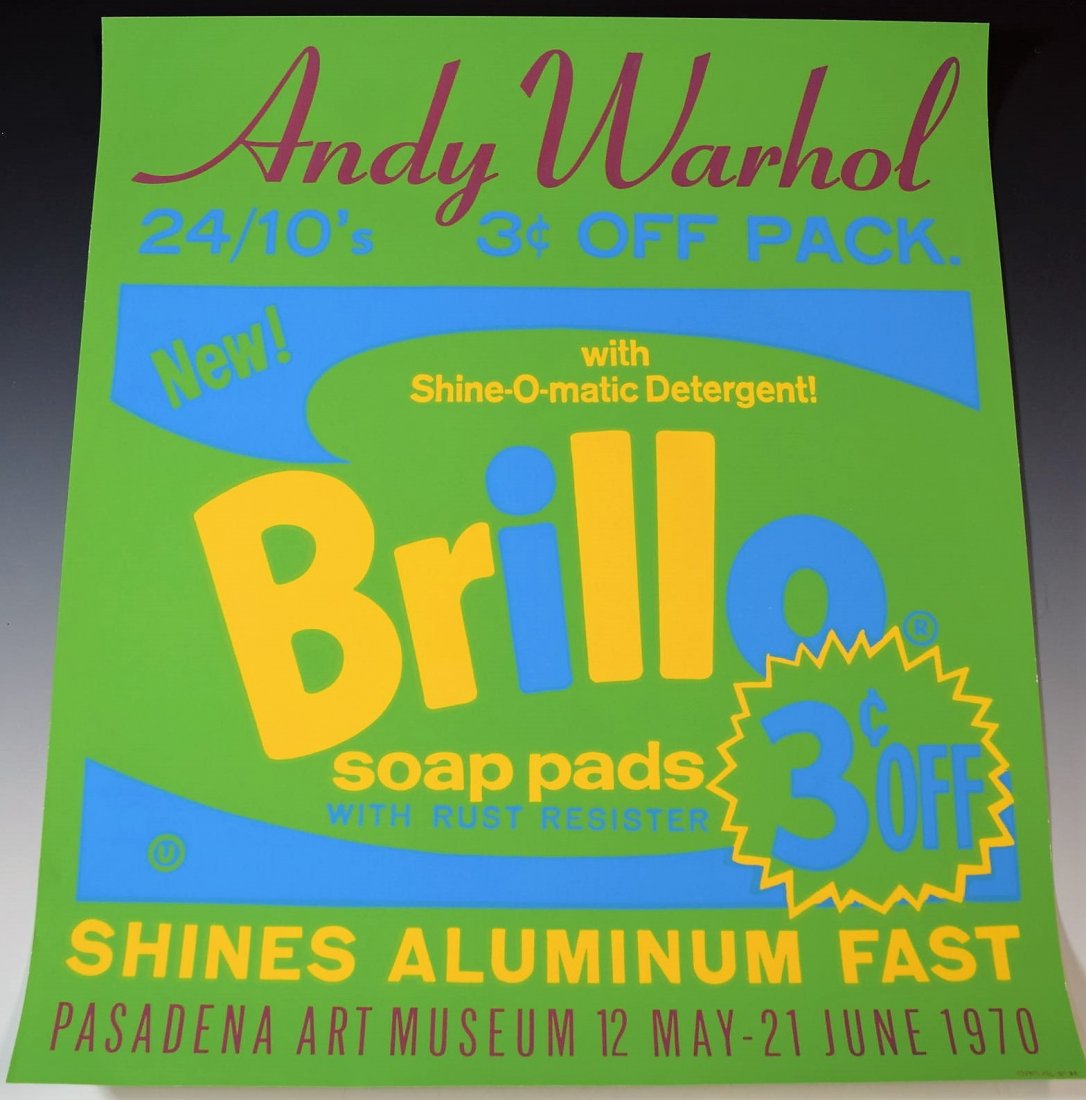 Andy Warhol Brillo Soap Pads Poster (1 of 1)