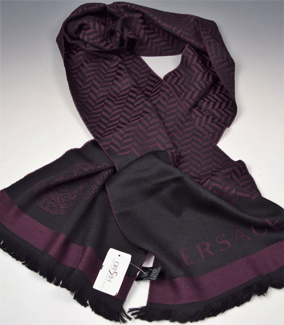 Versace Wool Scarf (1 of 4)