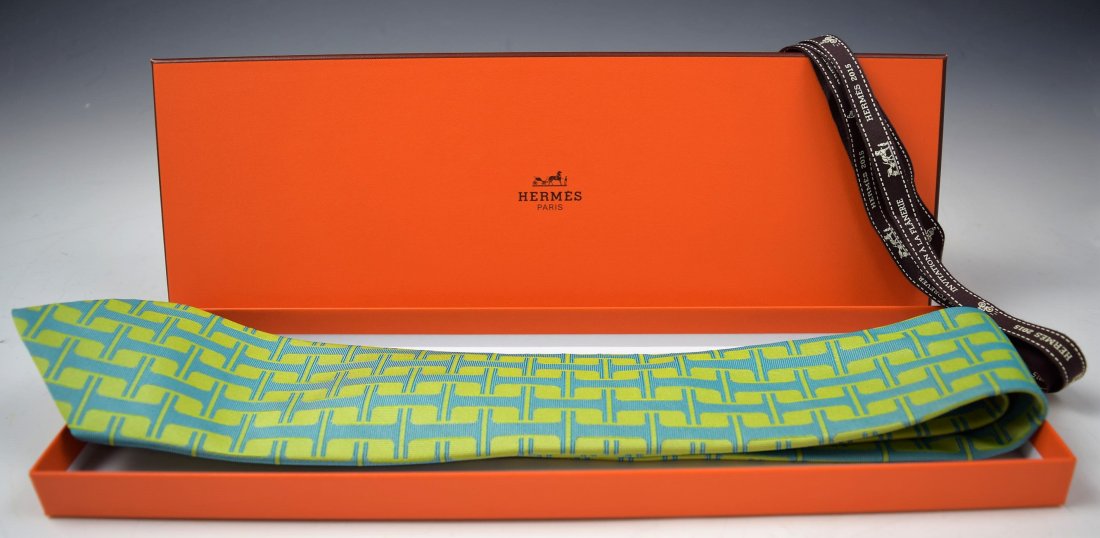 Hermes Silk Tie (1 of 3)