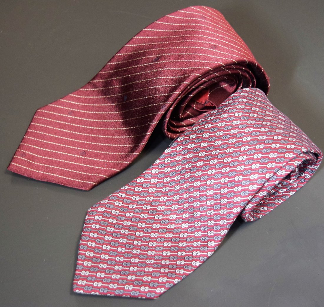 Vintage Gucci Silk Ties (1 of 2)