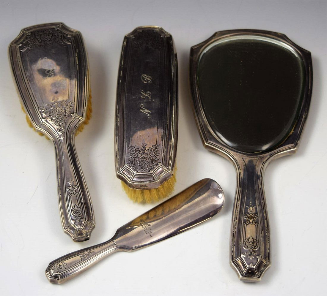 Tiffany & Co Sterling Silver Vanity Set (1 of 4)