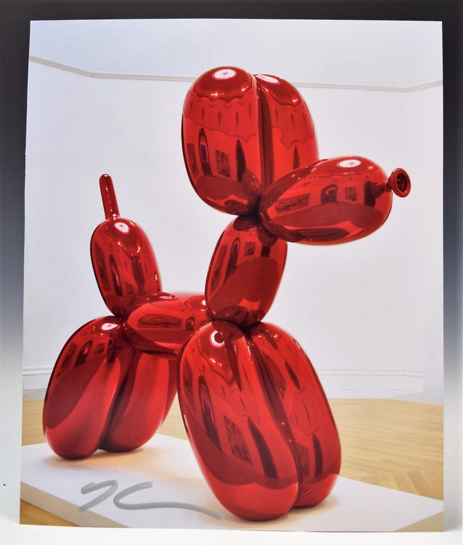 Jeff Koons Signed Photo (1 of 2)