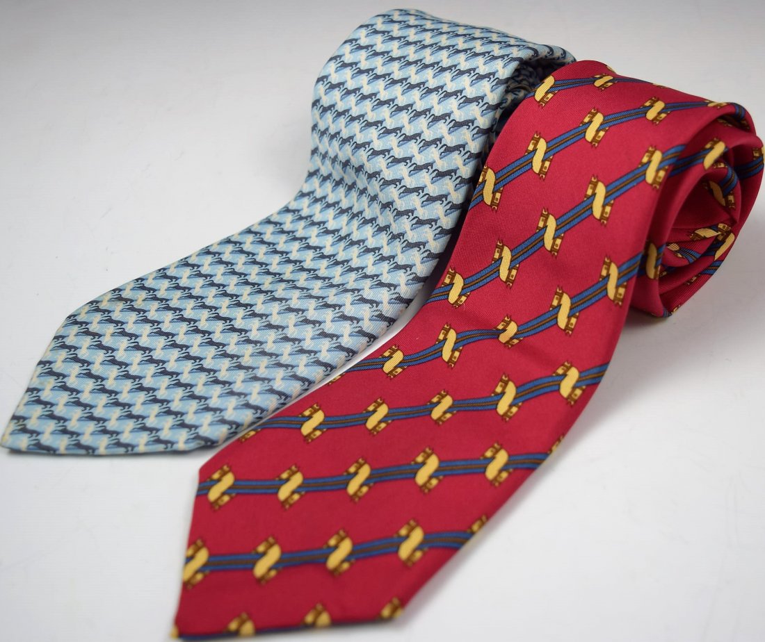 Hermes Silk Ties (1 of 2)
