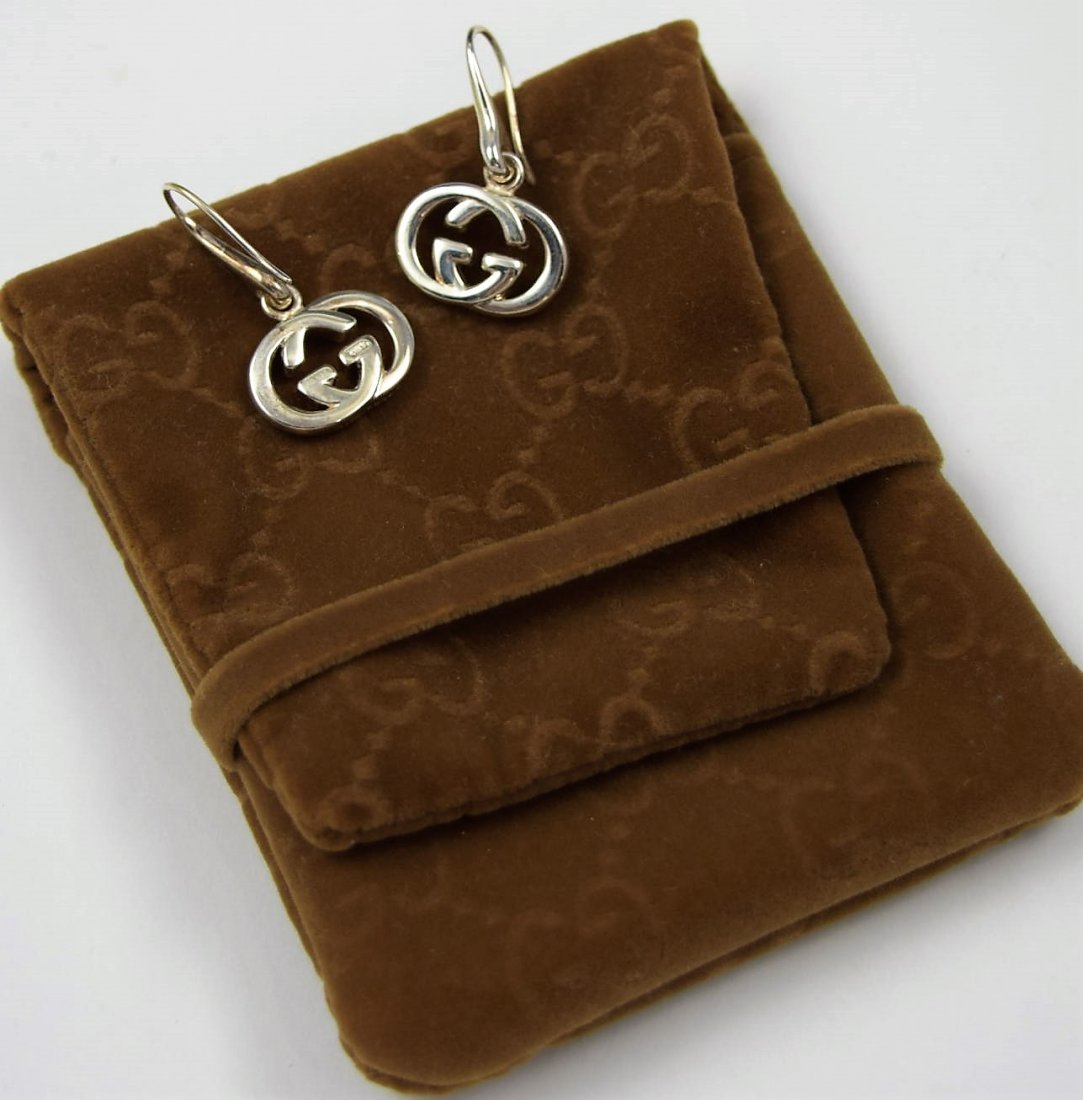 Gucci Sterling Silver Earrings (1 of 2)