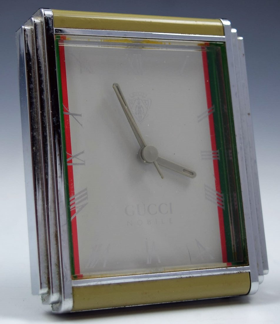 Vintage Gucci Desk Clock