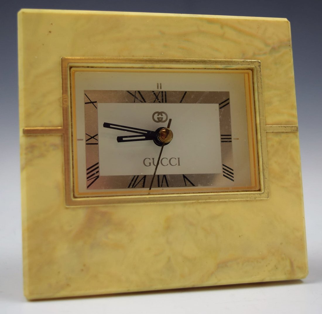 Vintage Gucci Desk Clock Apr 04, 2019 Christiana Auction Gallery in DE