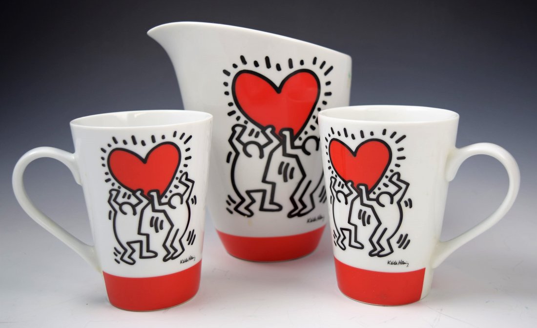 Keith Haring Ceramic Set (1 of 3)