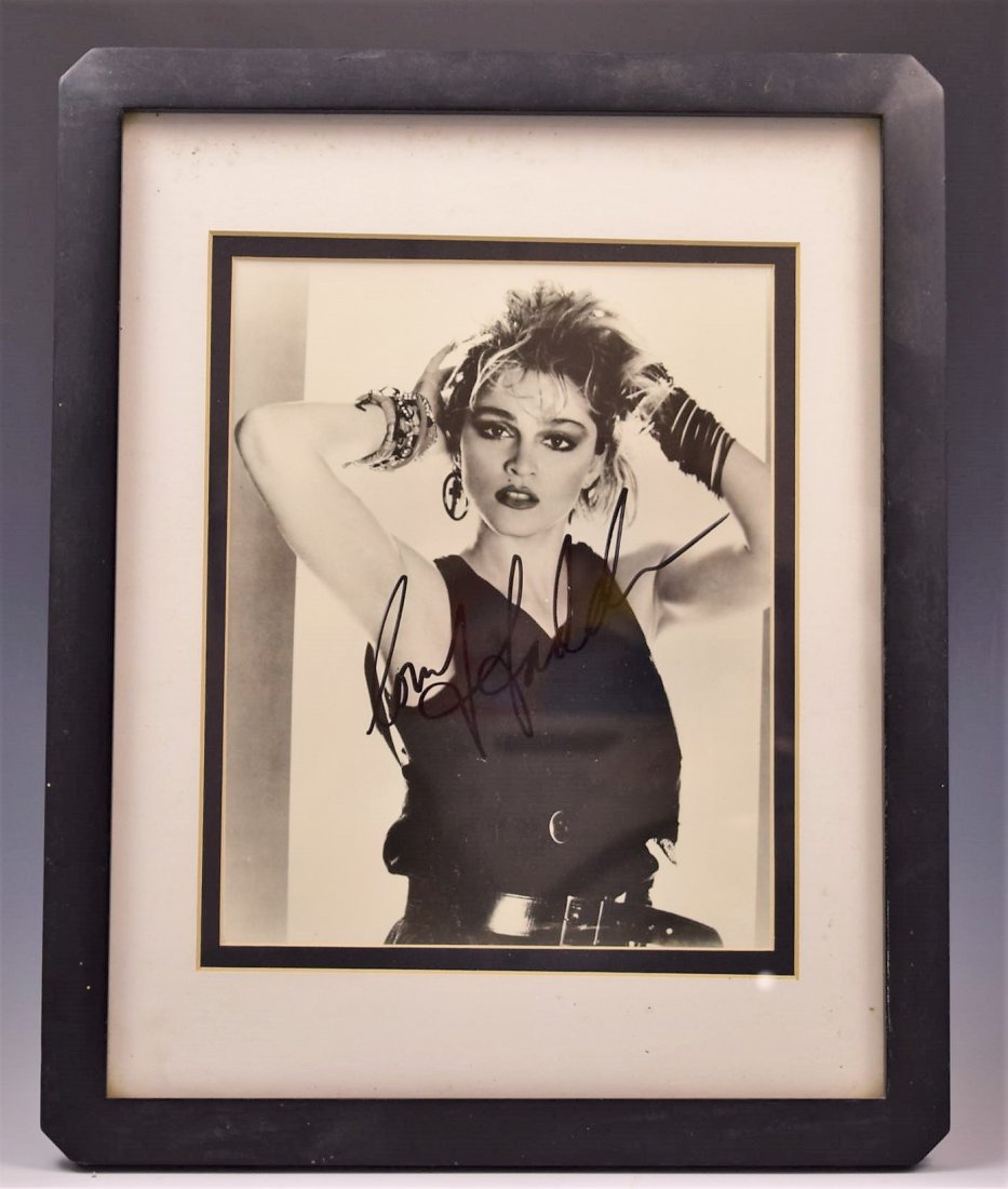Madonna Signed Photograph (1 of 2)