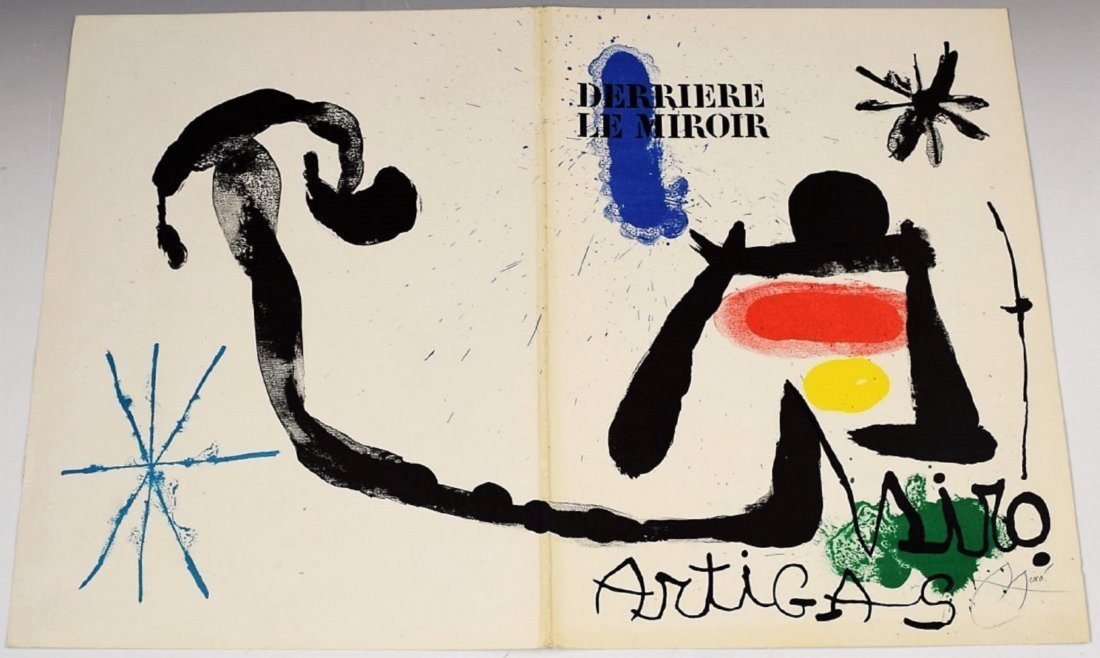 Joan Miro Signed Lithograph (1 of 3)