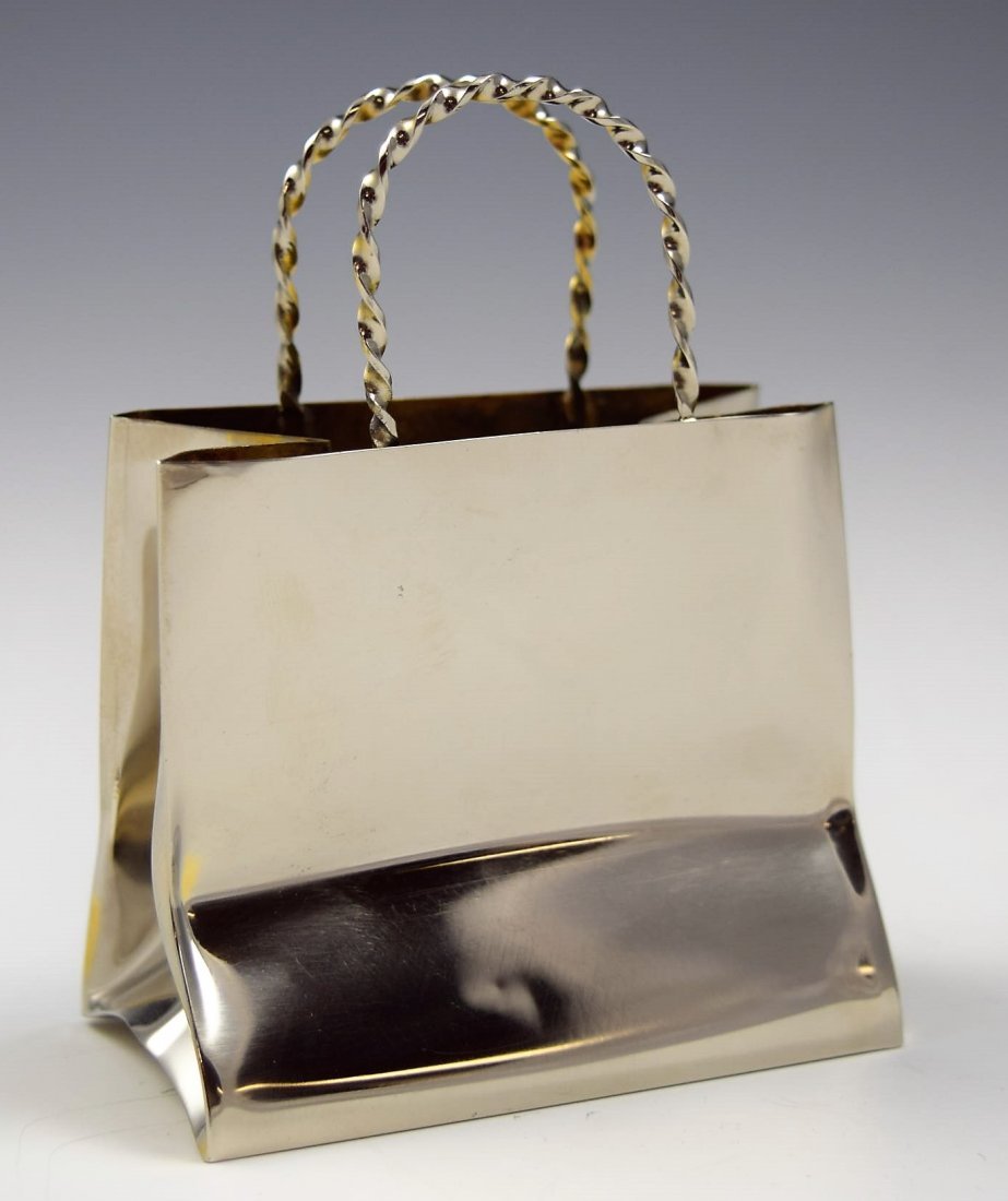 Cartier Sterling Silver Shopping Bag (1 of 2)