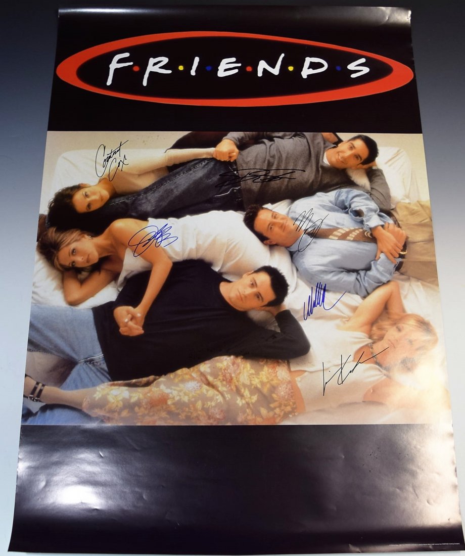 Friends Cast Signed Poster (1 of 4)