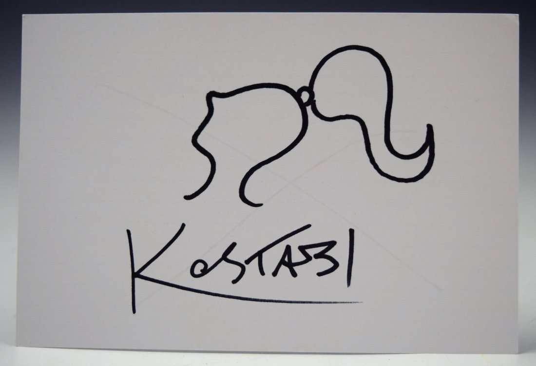 Mark Kostabi Drawing (1 of 1)