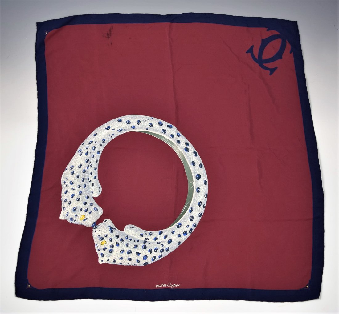 Vintage Cartier Scarf (1 of 2)