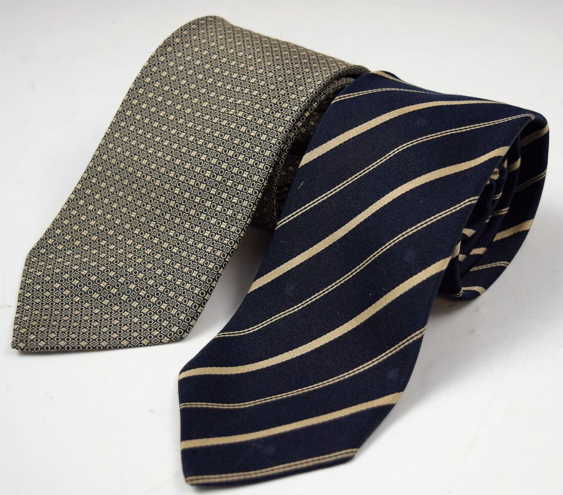 Vintage Gucci Silk Ties (1 of 2)