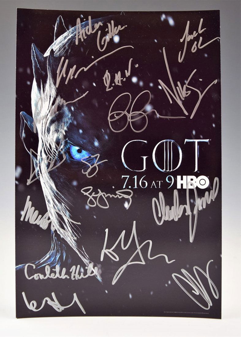 Game of Thrones Cast Signed Photograph (1 of 4)