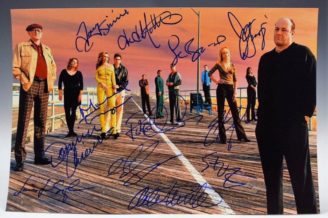 The Sopranos Cast Signed Photo (1 of 3)