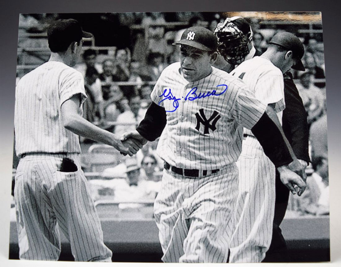 Yogi Berra Signed Photograph (1 of 3)