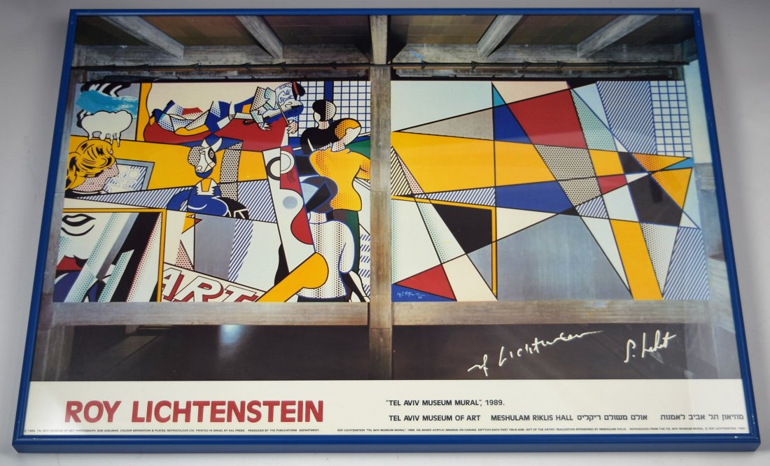 Roy Lichtenstein Signed (1 of 2)