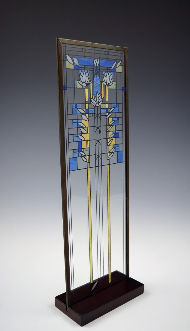 Frank Lloyd Wright Glass Panel (1 of 5)