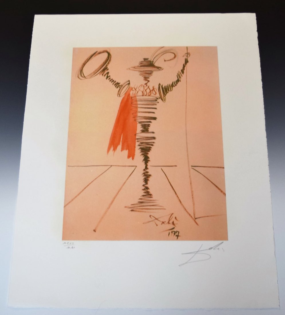 Salvador Dali Signed Lithograph (1 of 3)
