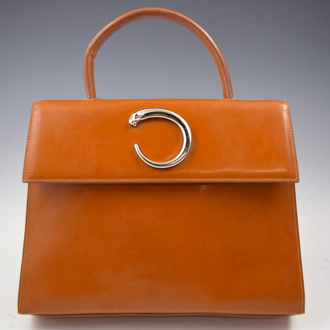 Vintage Cartier Leather Handbag (1 of 3)
