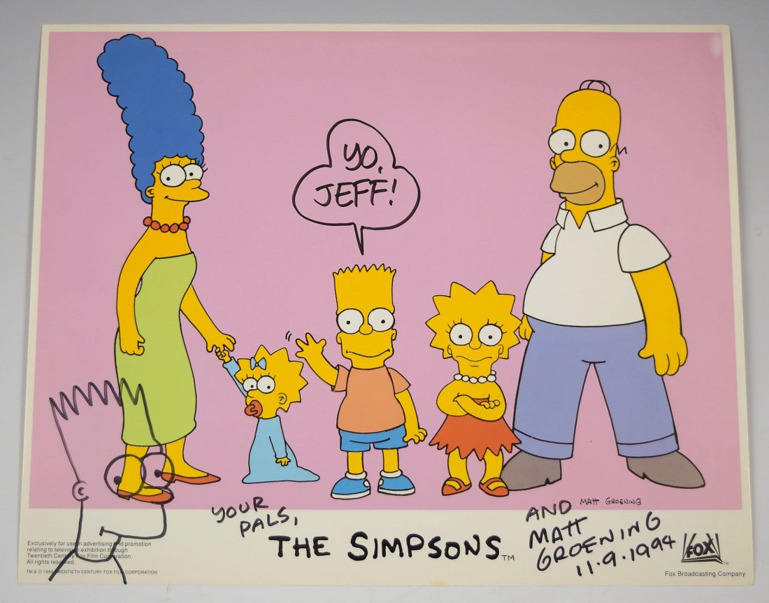 Matt Groening Drawing (1 of 2)